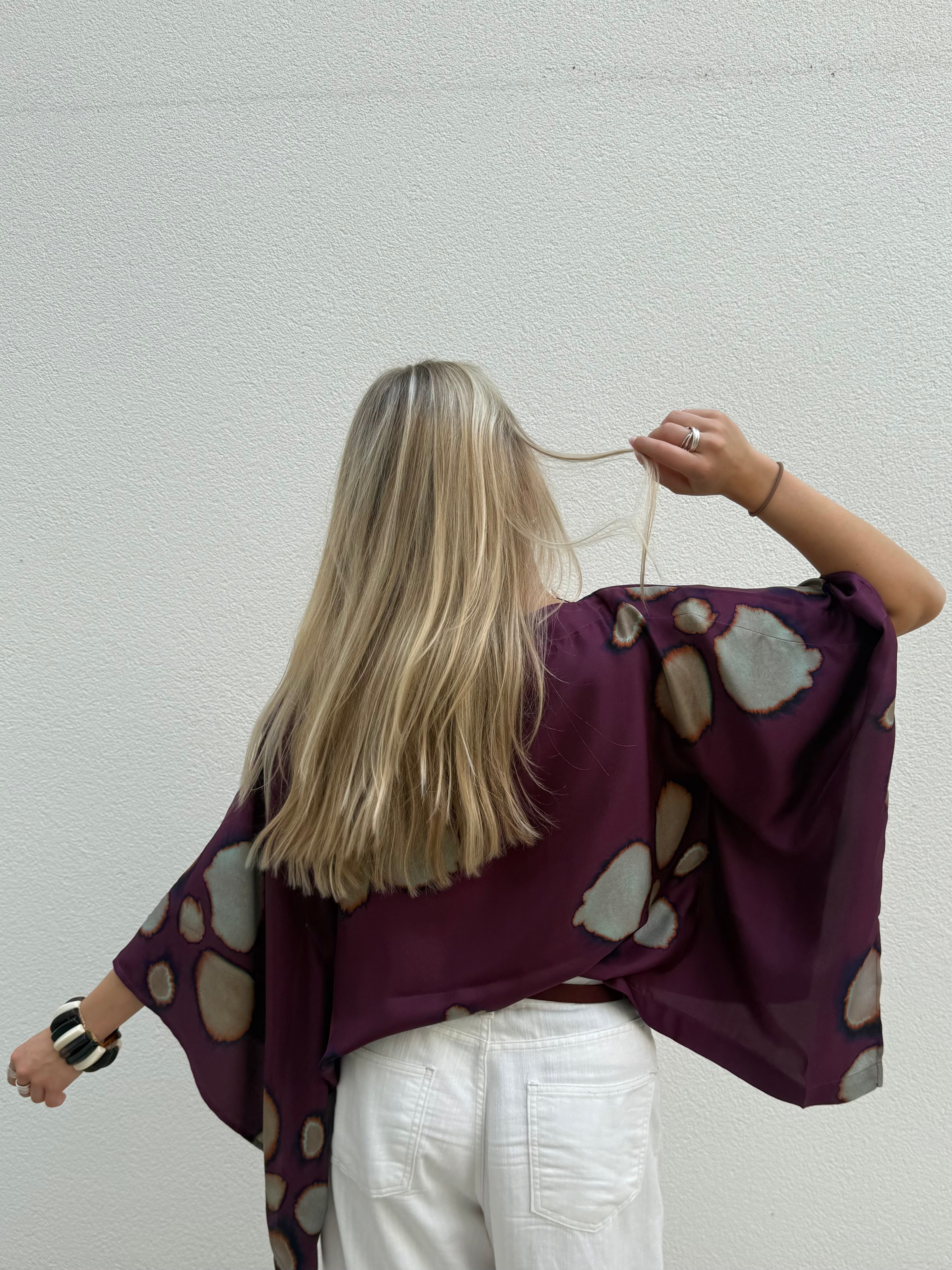 LAS silk blouse
