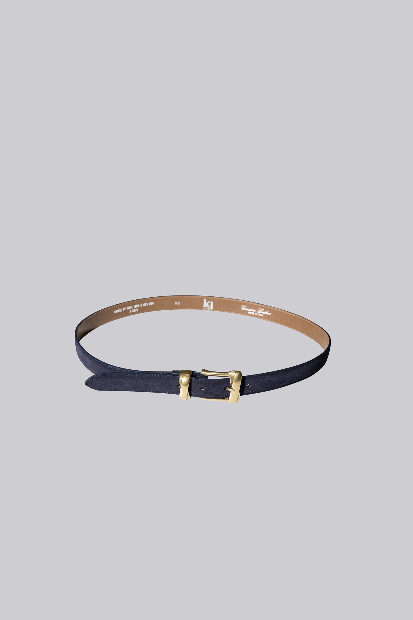 WILBUR suede belt