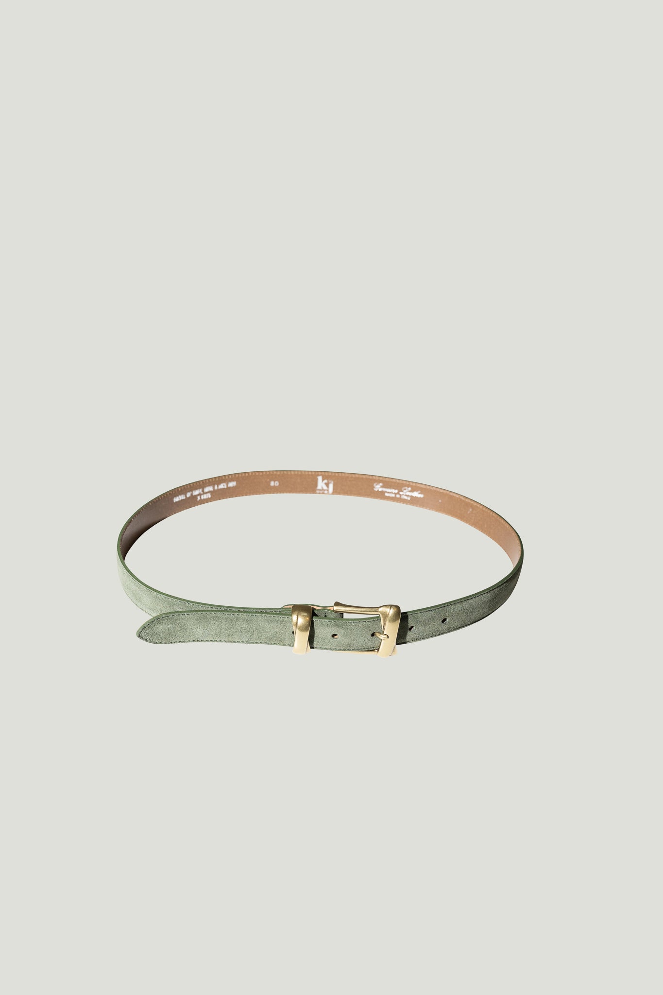WILBUR suede belt