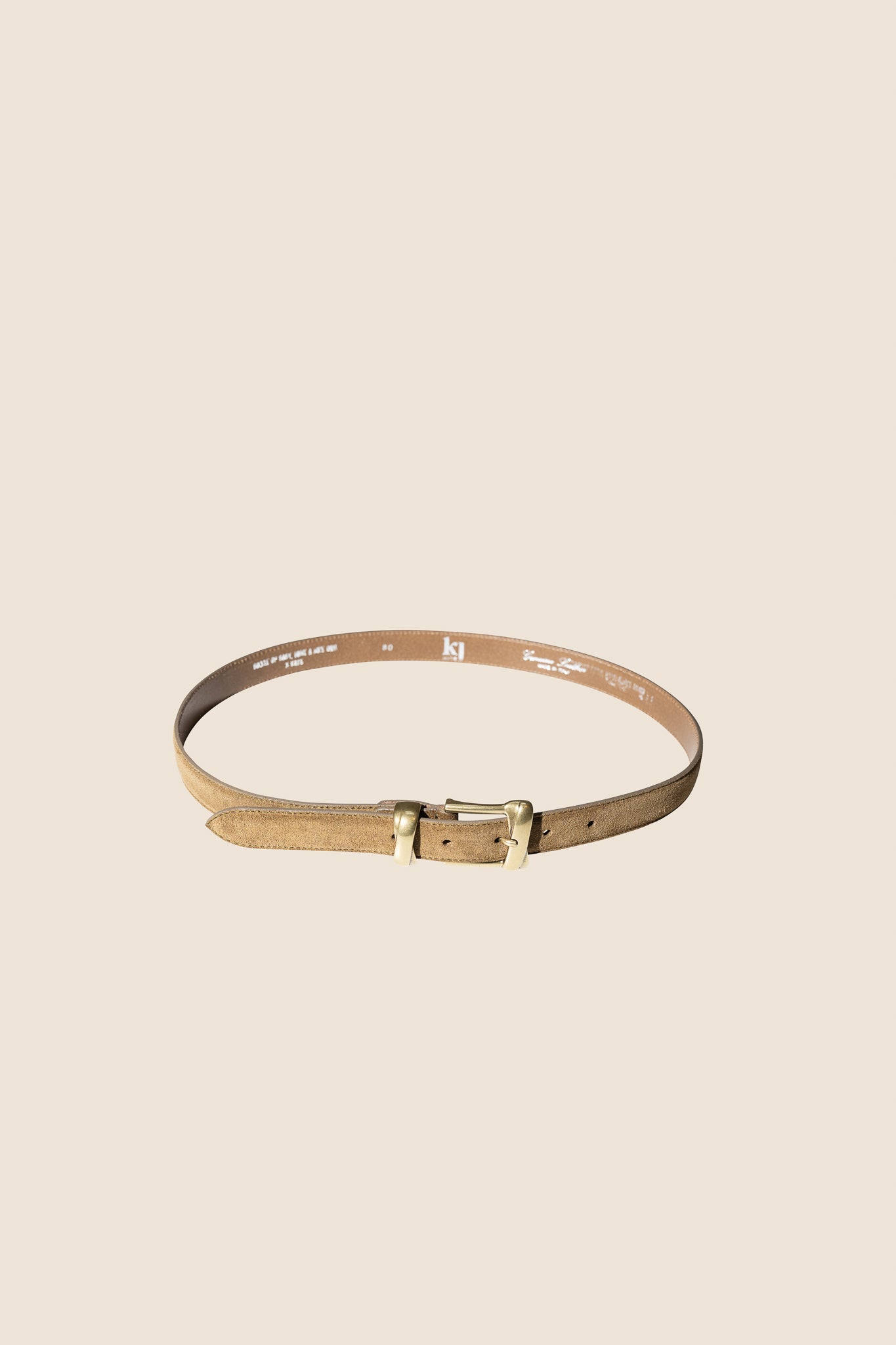WILBUR suede belt