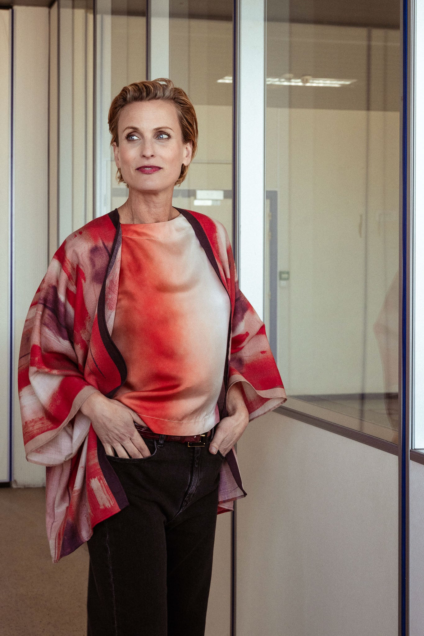 LENNY wollen kimono