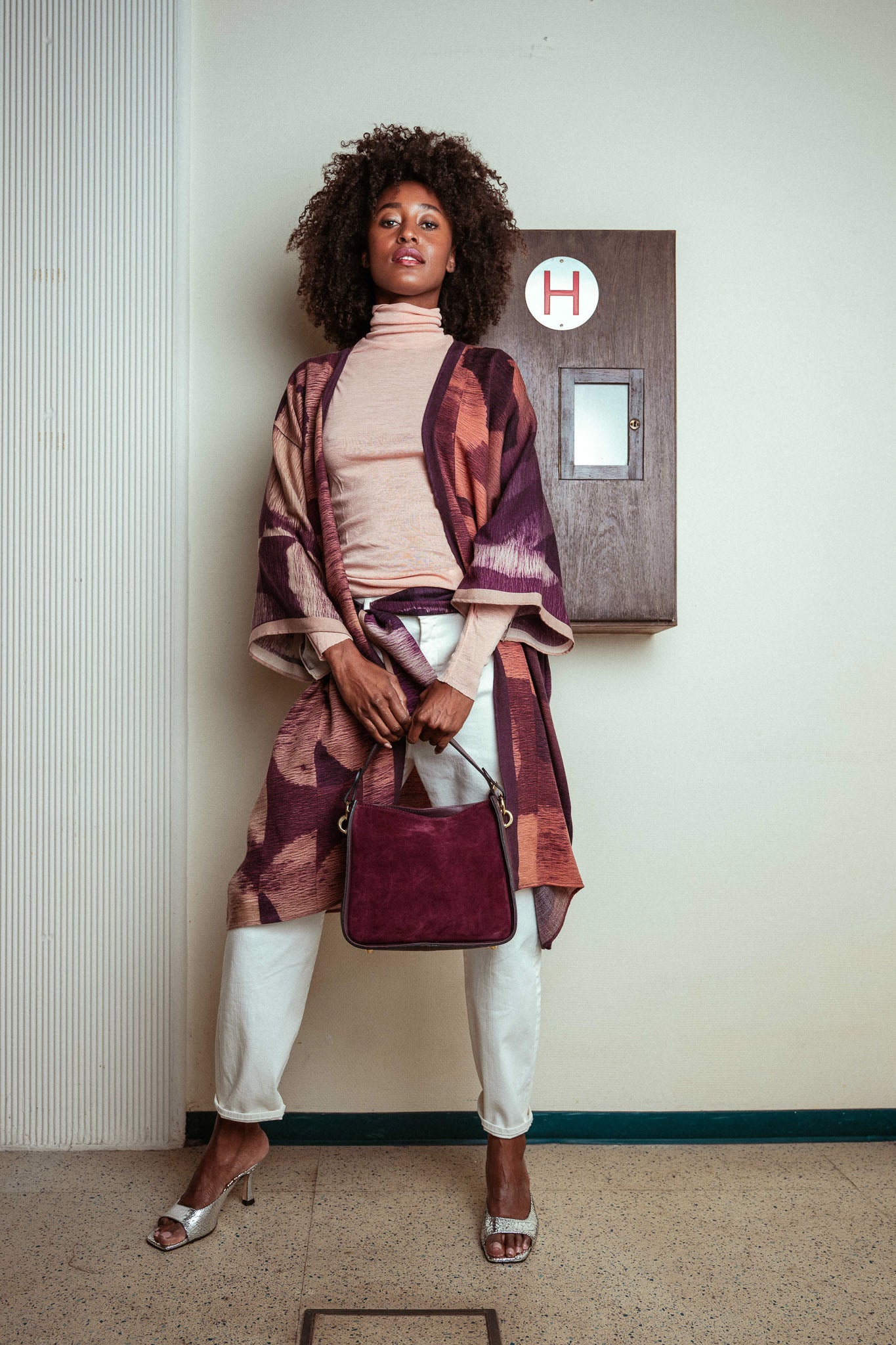 BRONX sac cuir et daim