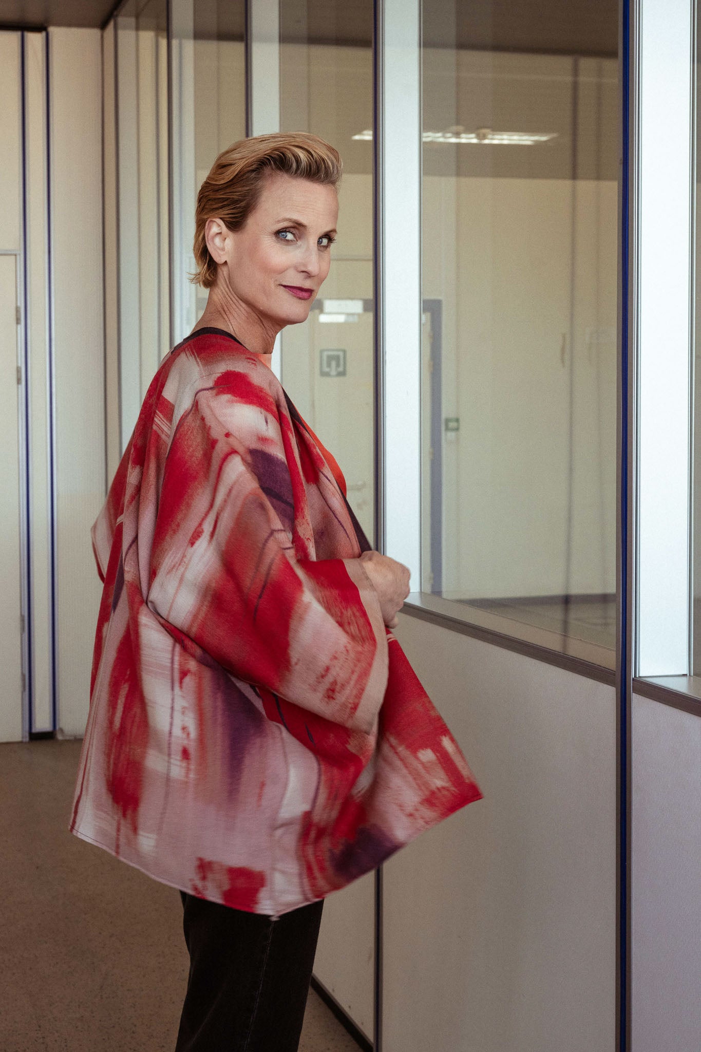 LENNY wollen kimono