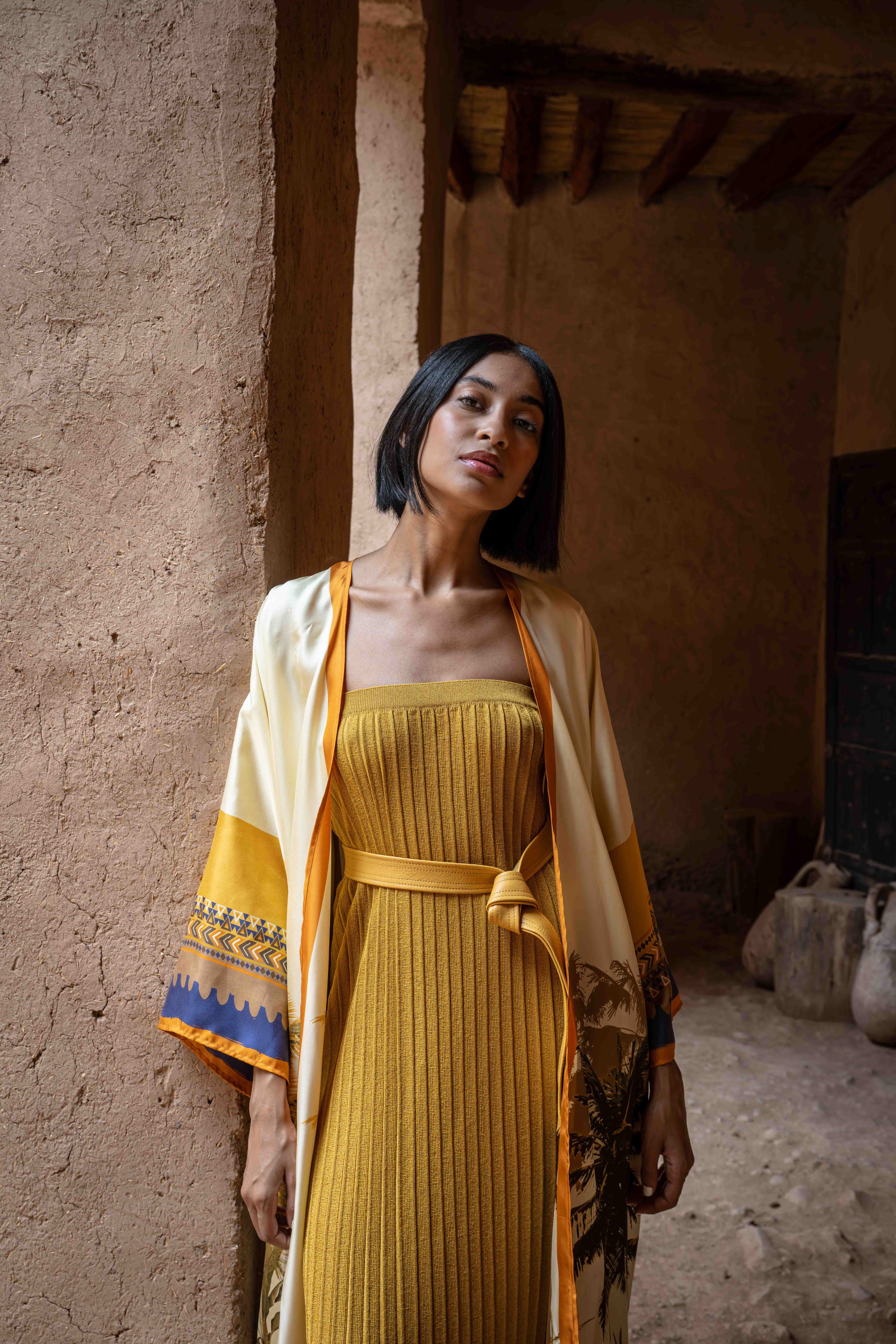 HADLEY zijden kimono