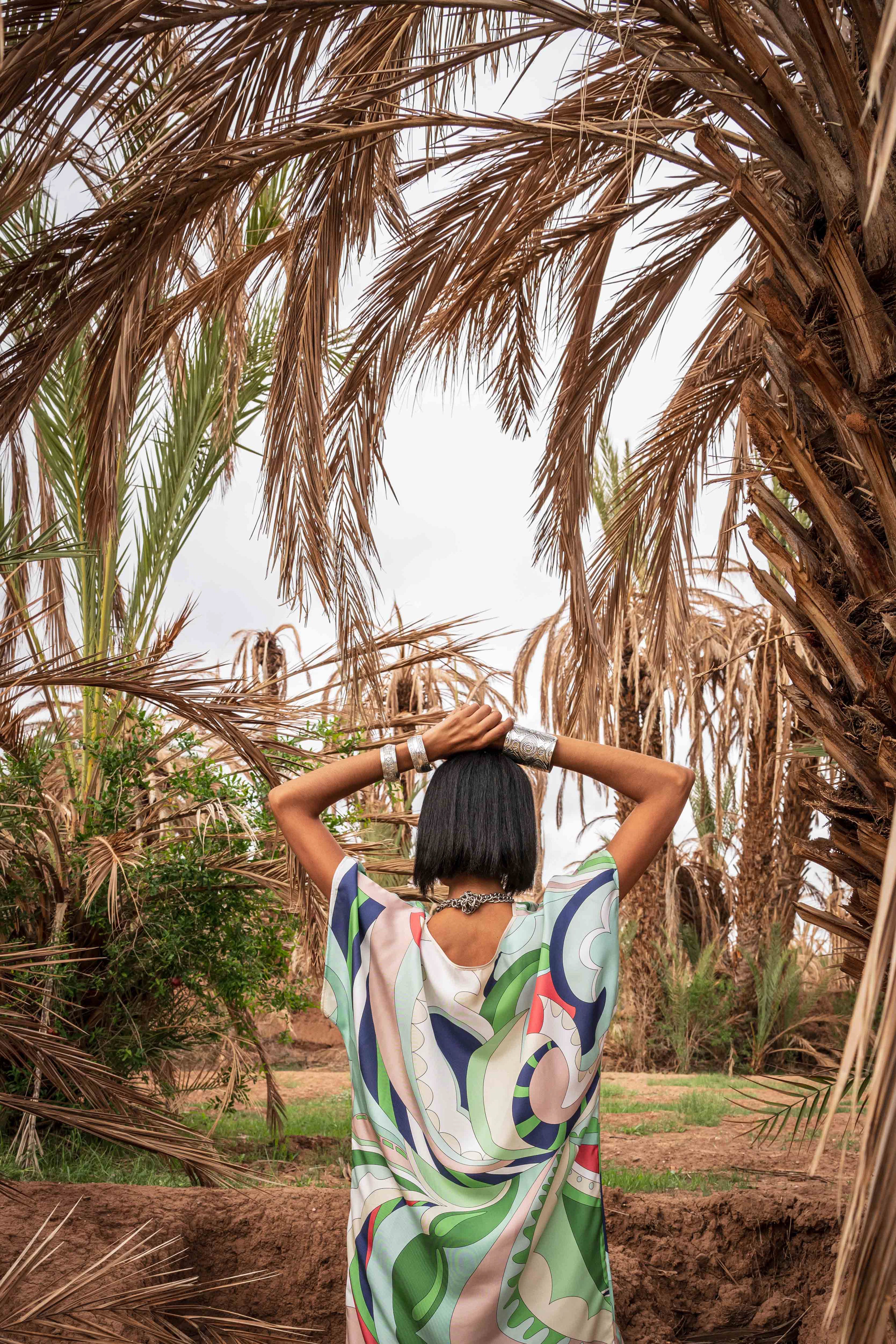 HAMILTON zijden jurk