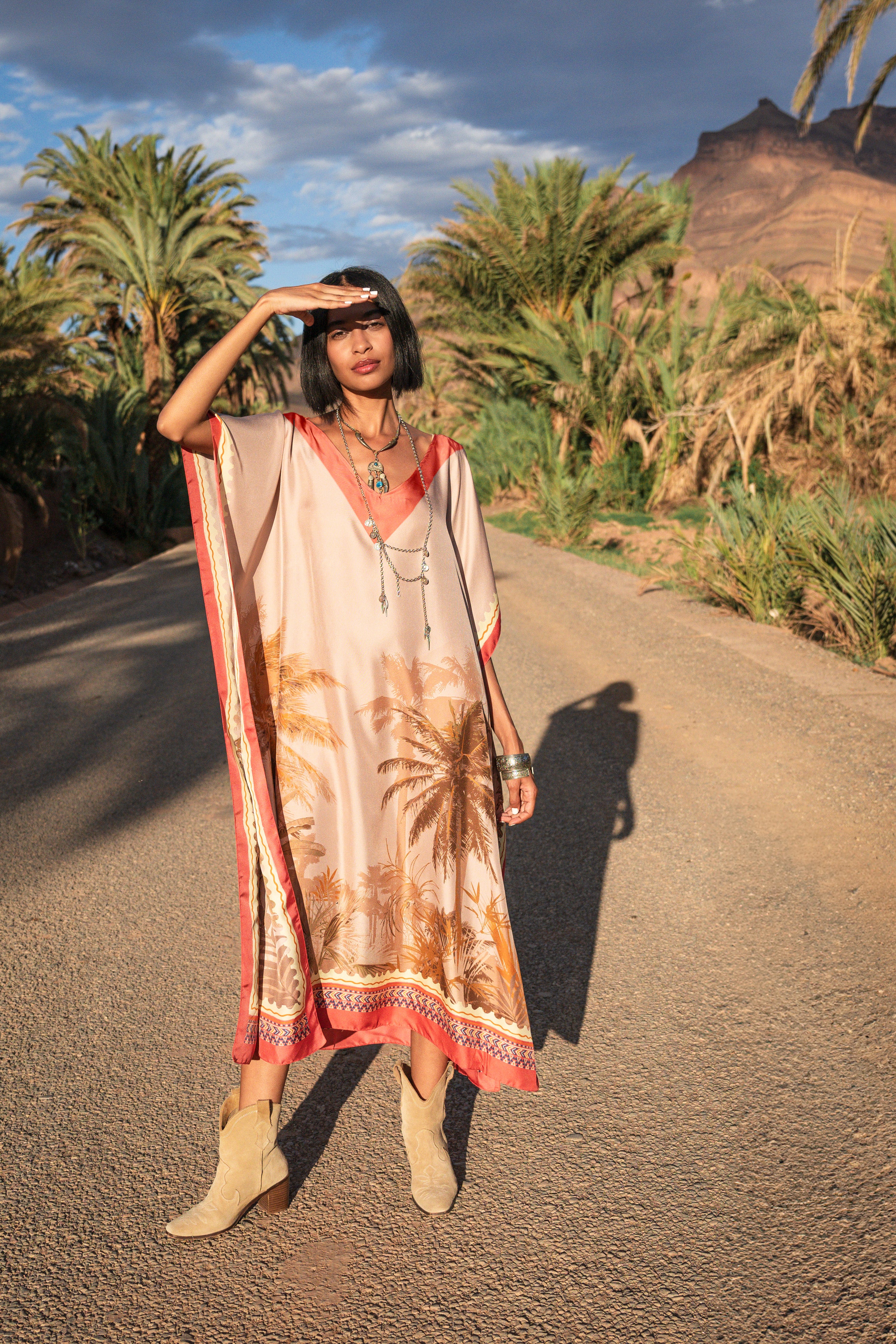 HEAVEN zijden kaftan