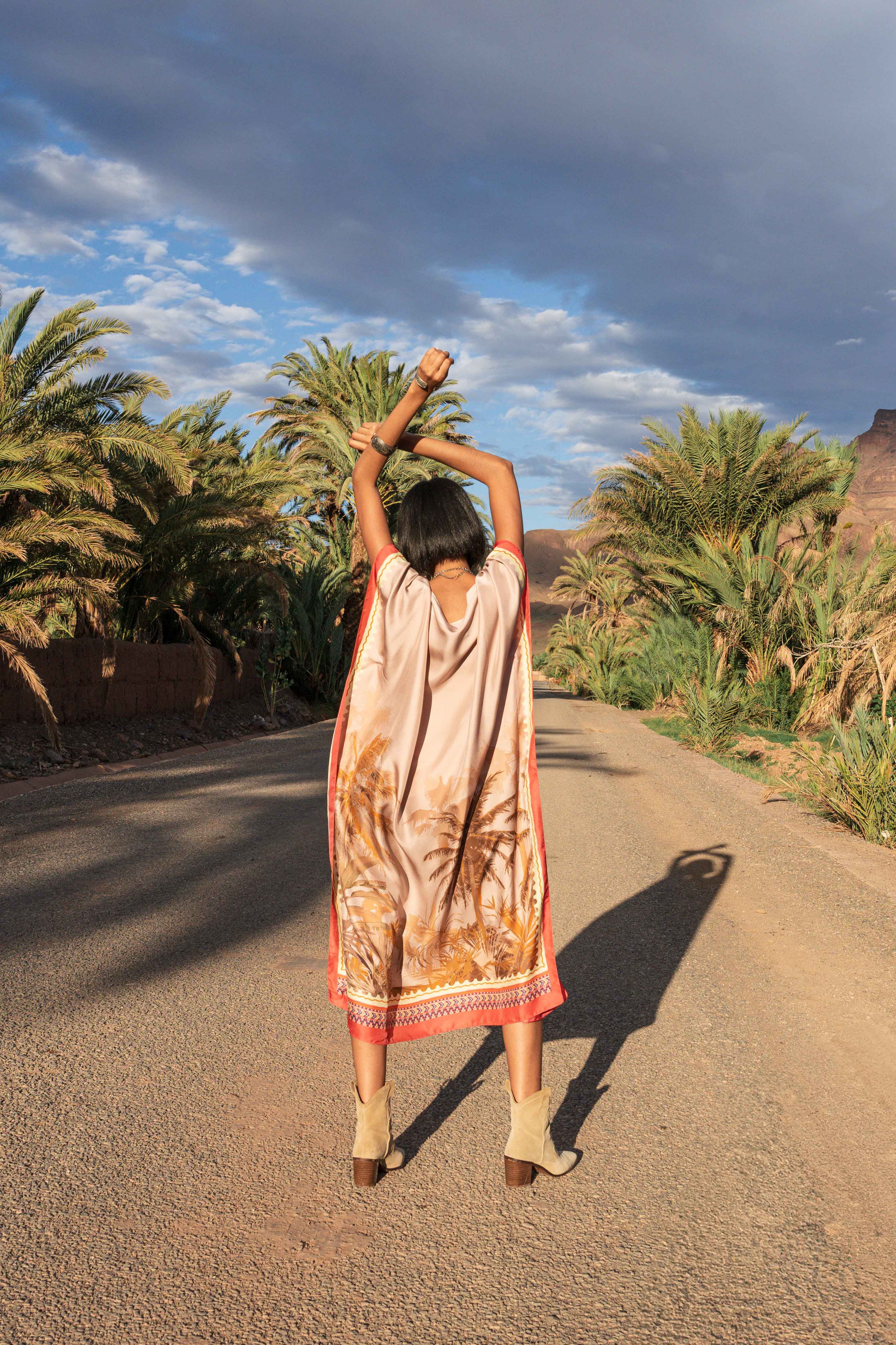 HEAVEN zijden kaftan