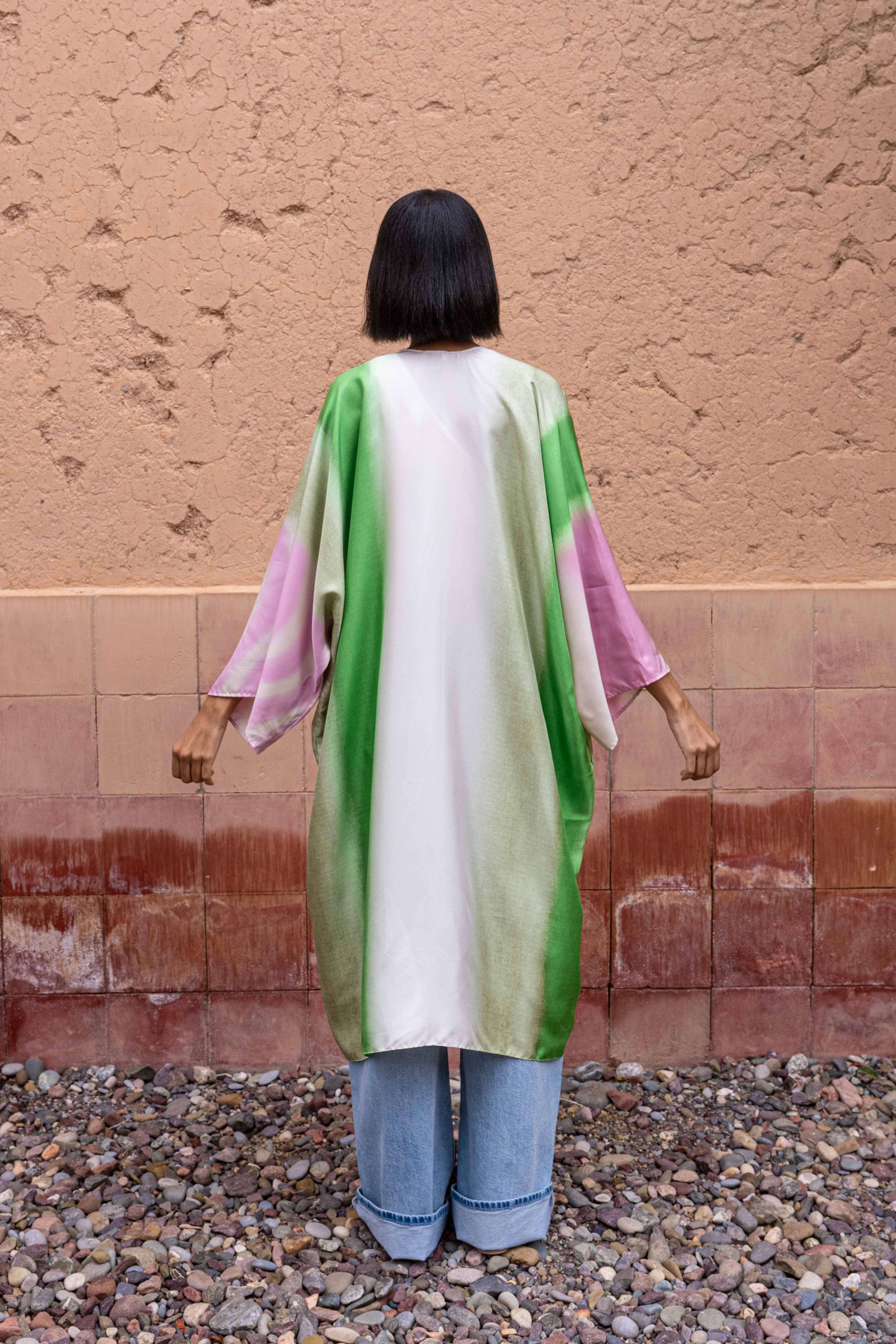 DELPHINE kimono soie