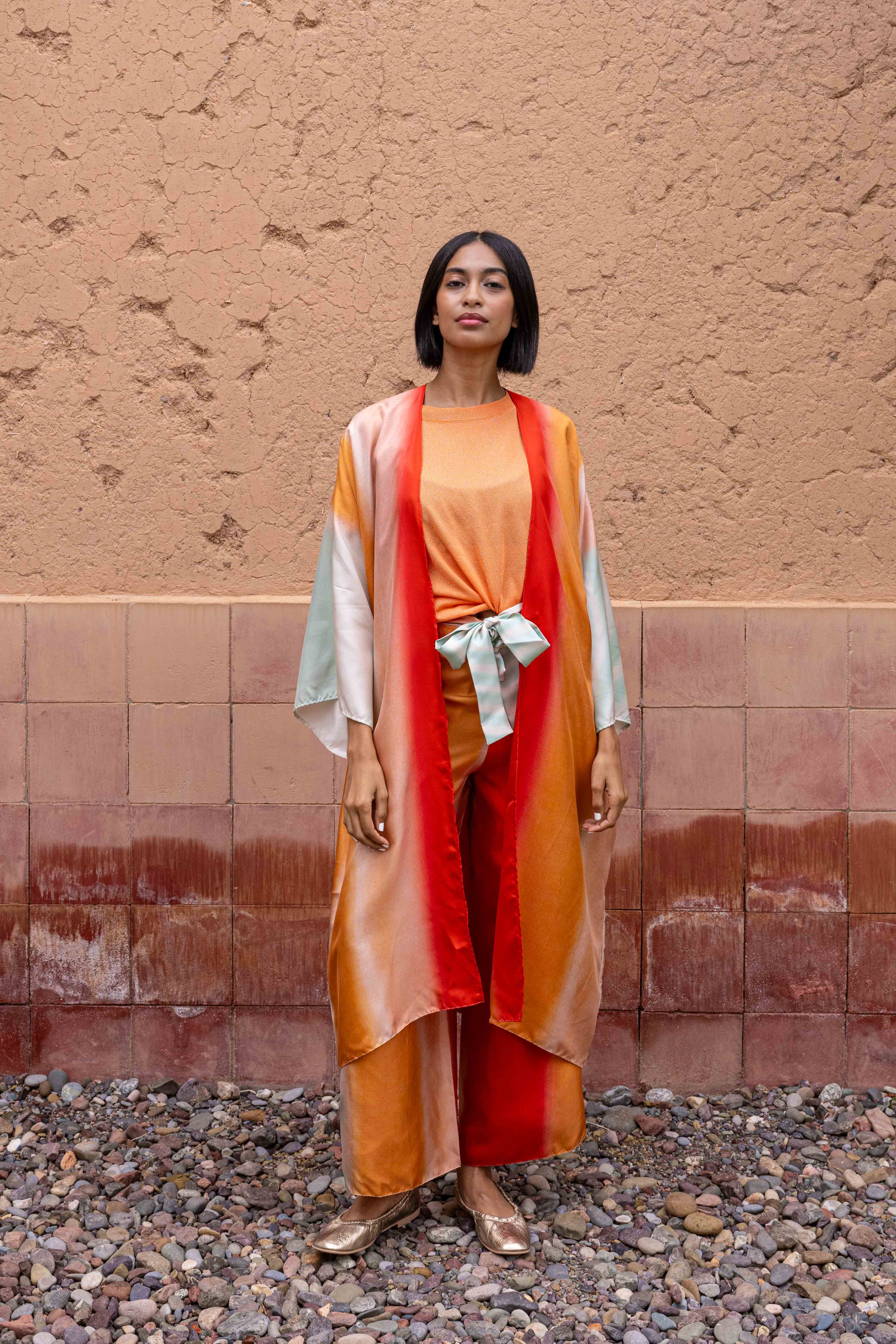 DELPHINE kimono soie