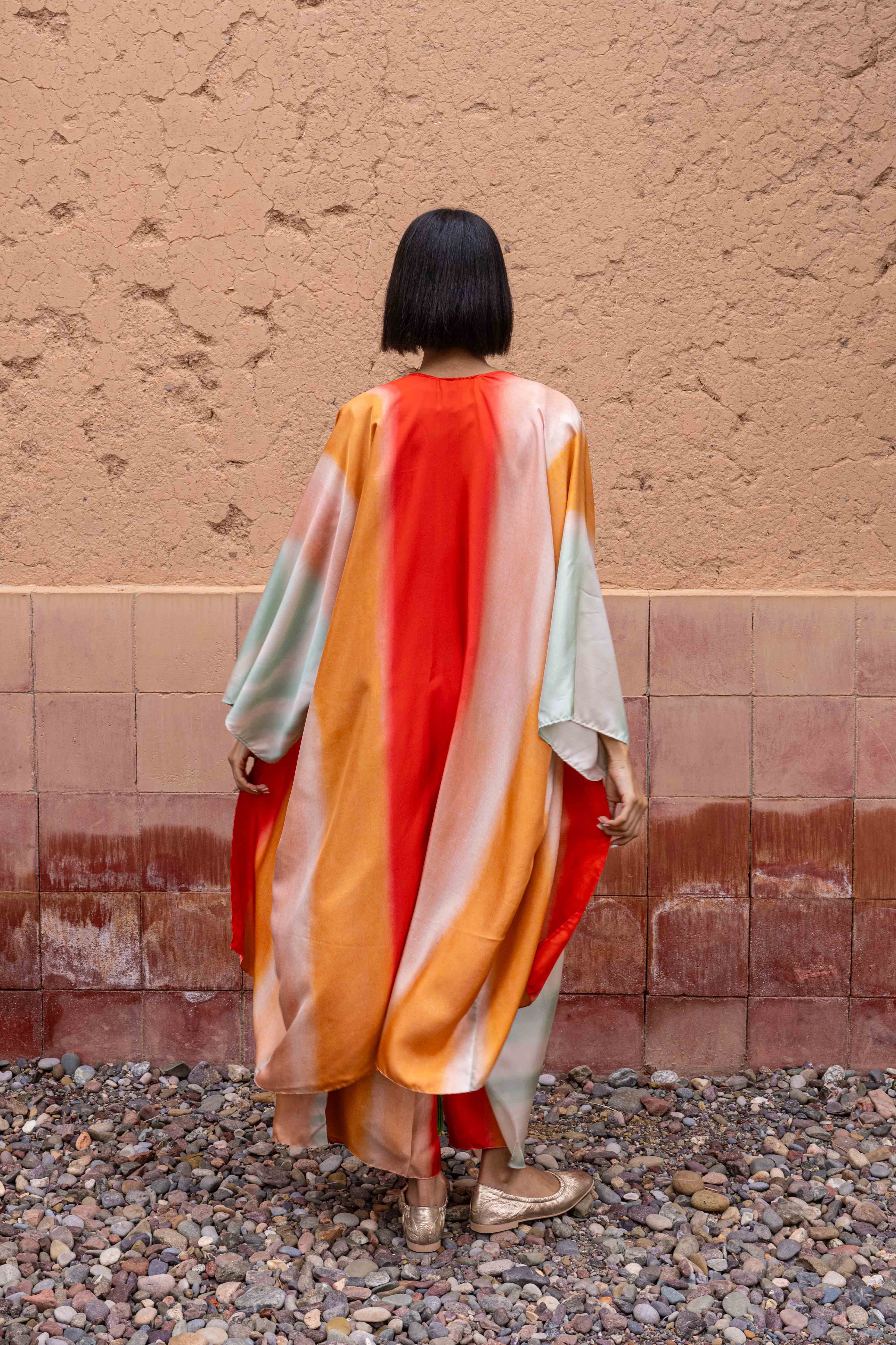 DELPHINE kimono soie