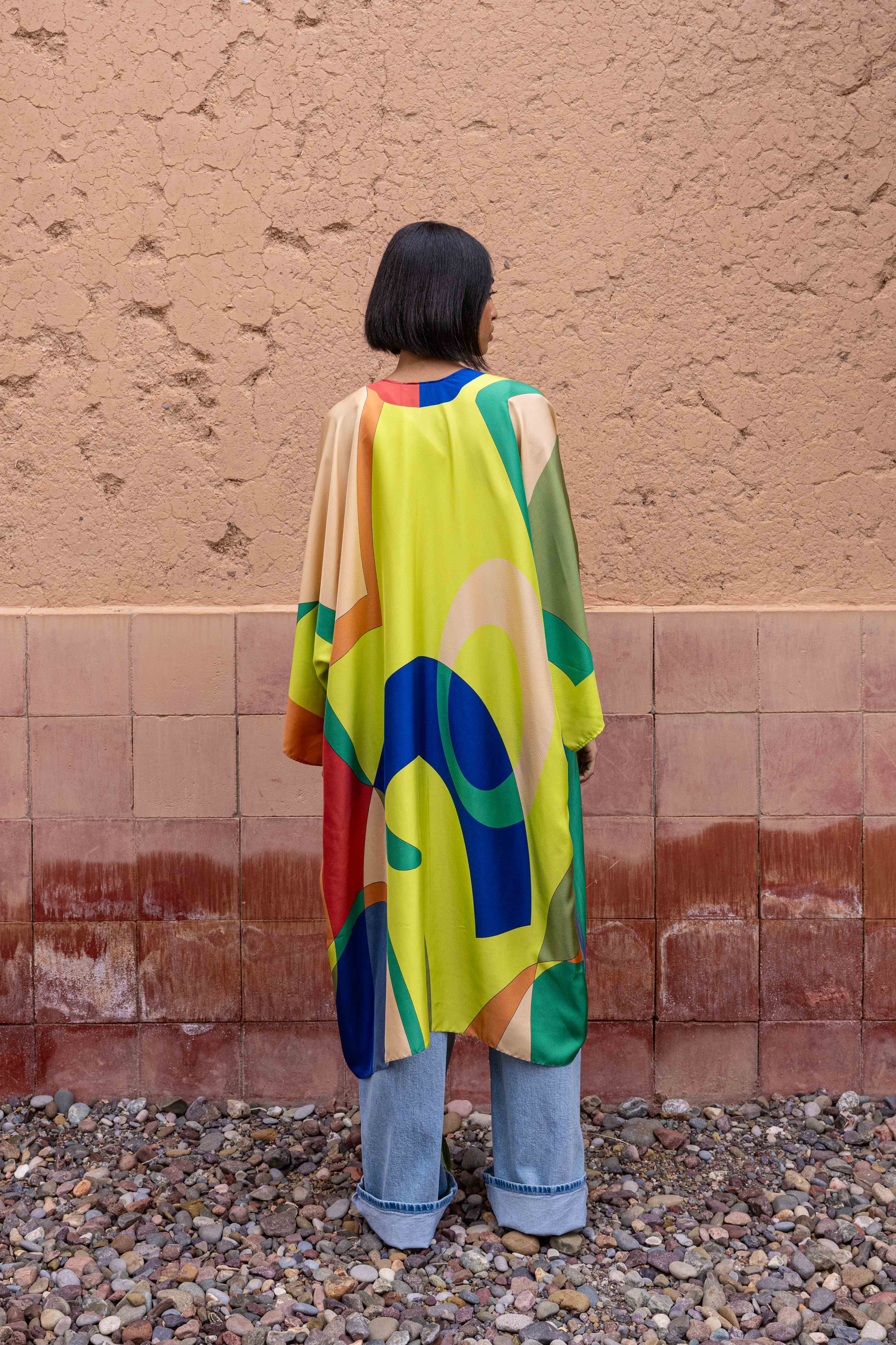 DONATIENNE kimono soie