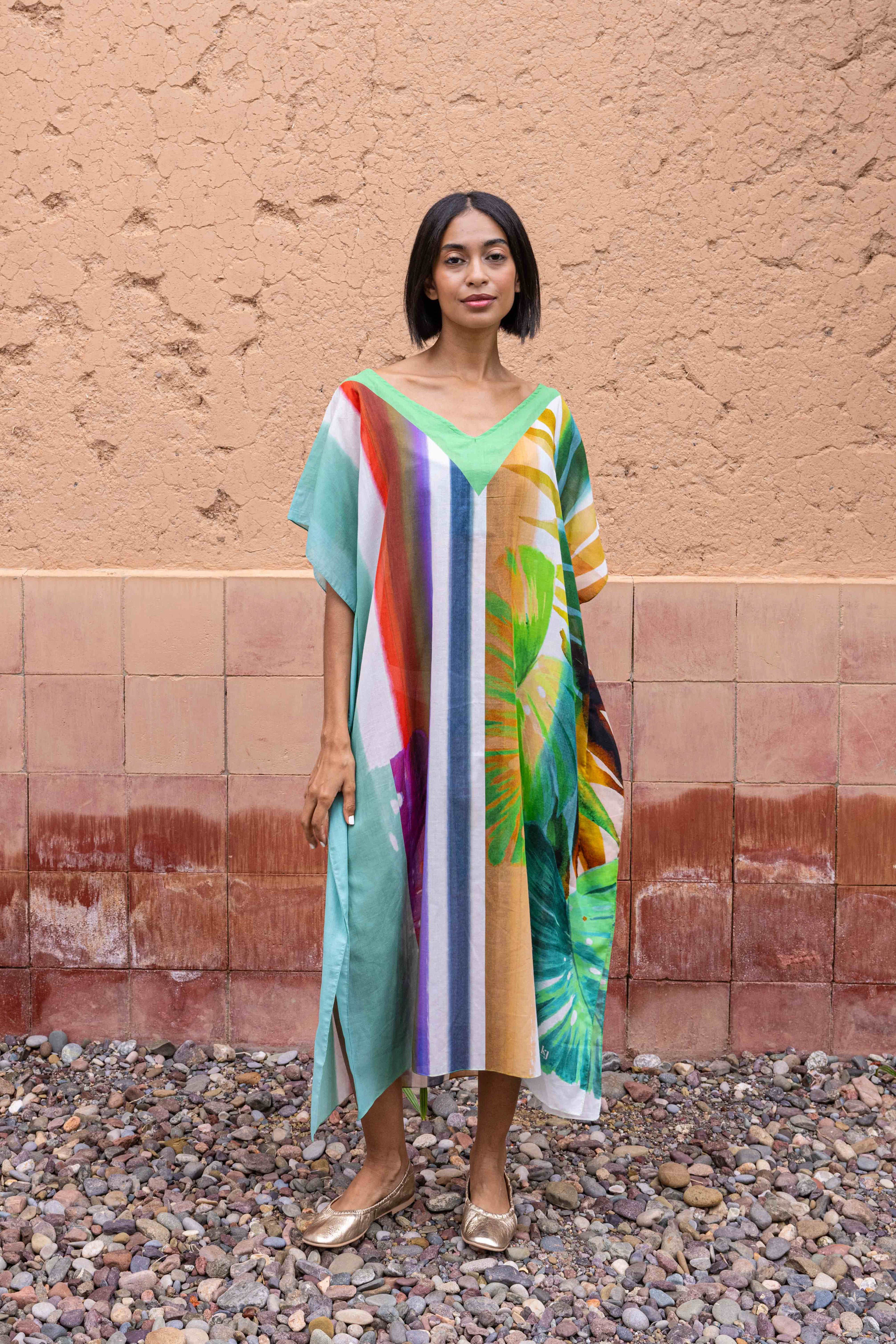 HARRIET katoenen kaftan