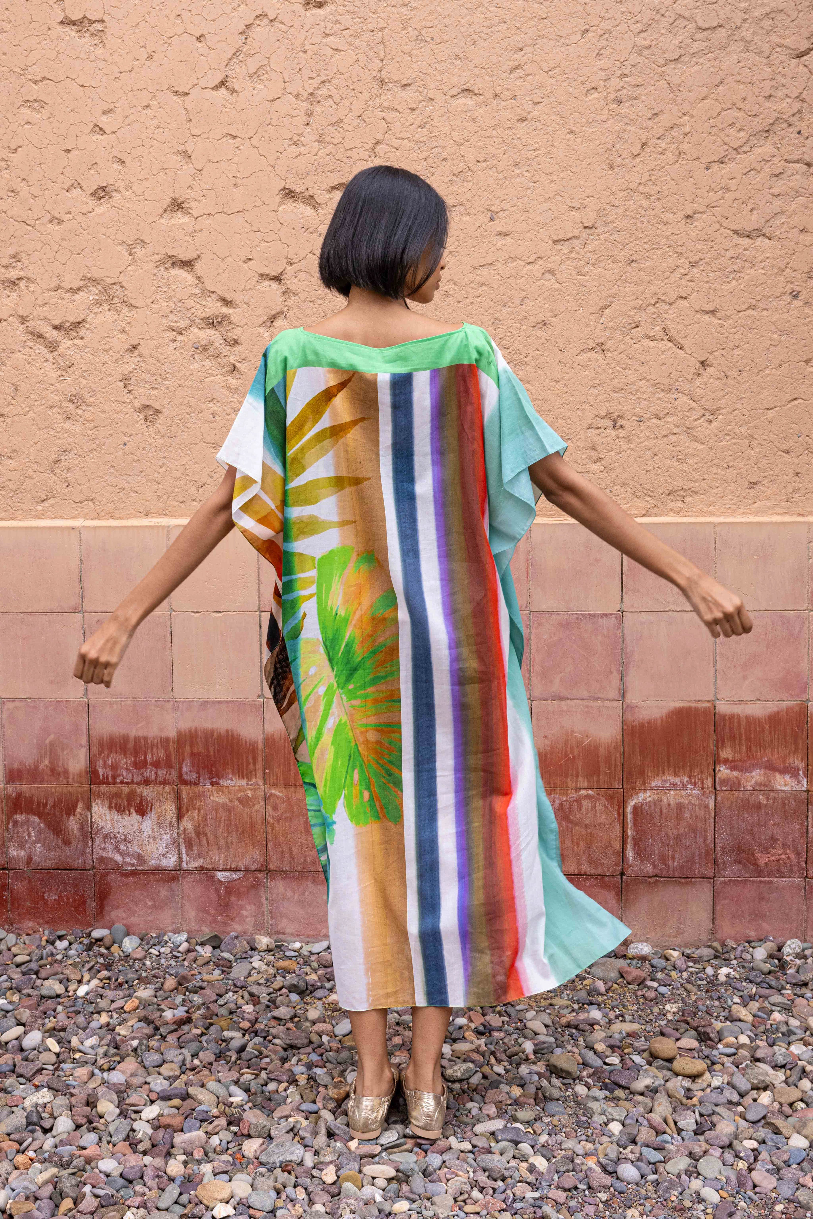 HARRIET katoenen kaftan