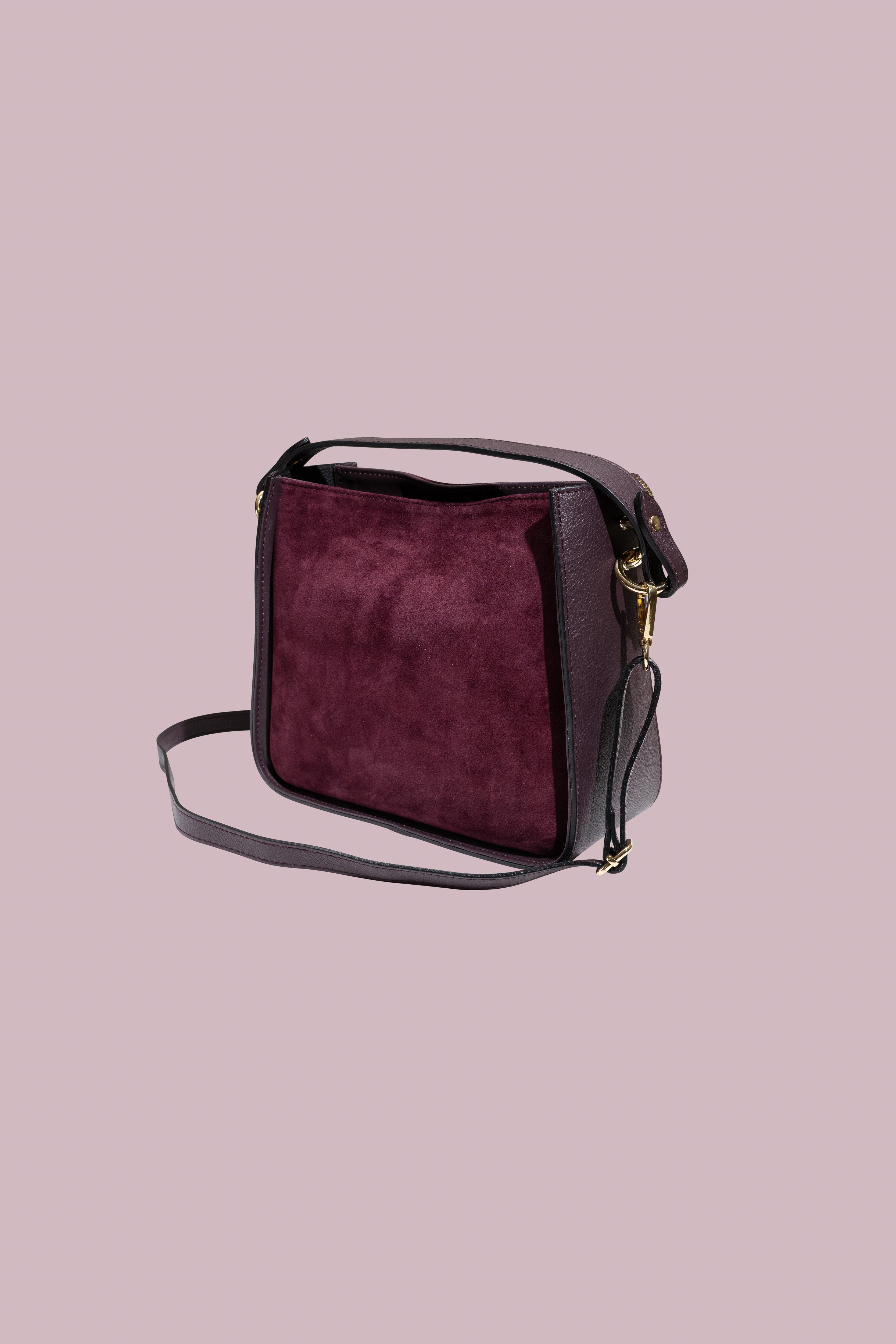 BRONX sac cuir et daim