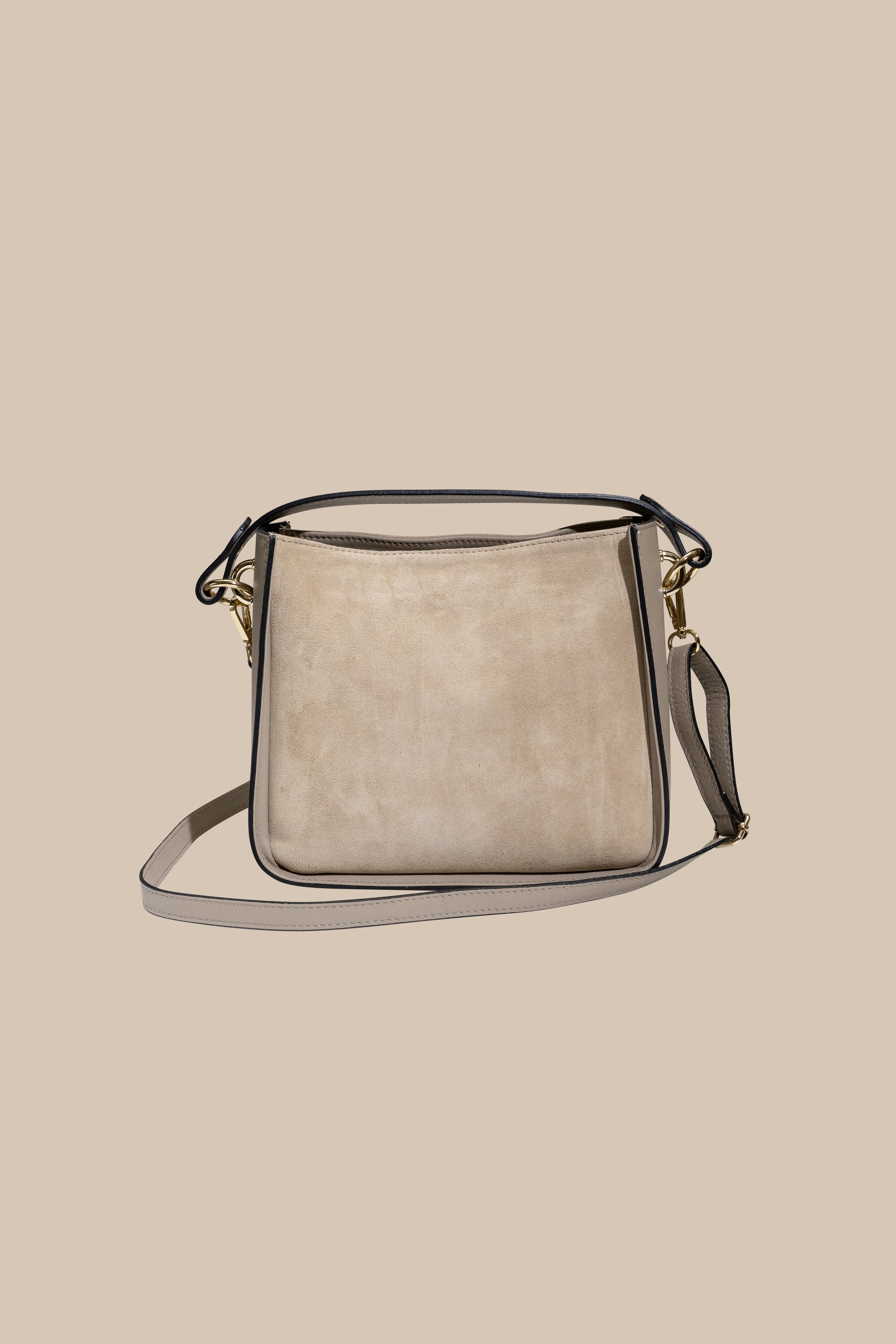 BRONX sac cuir et daim