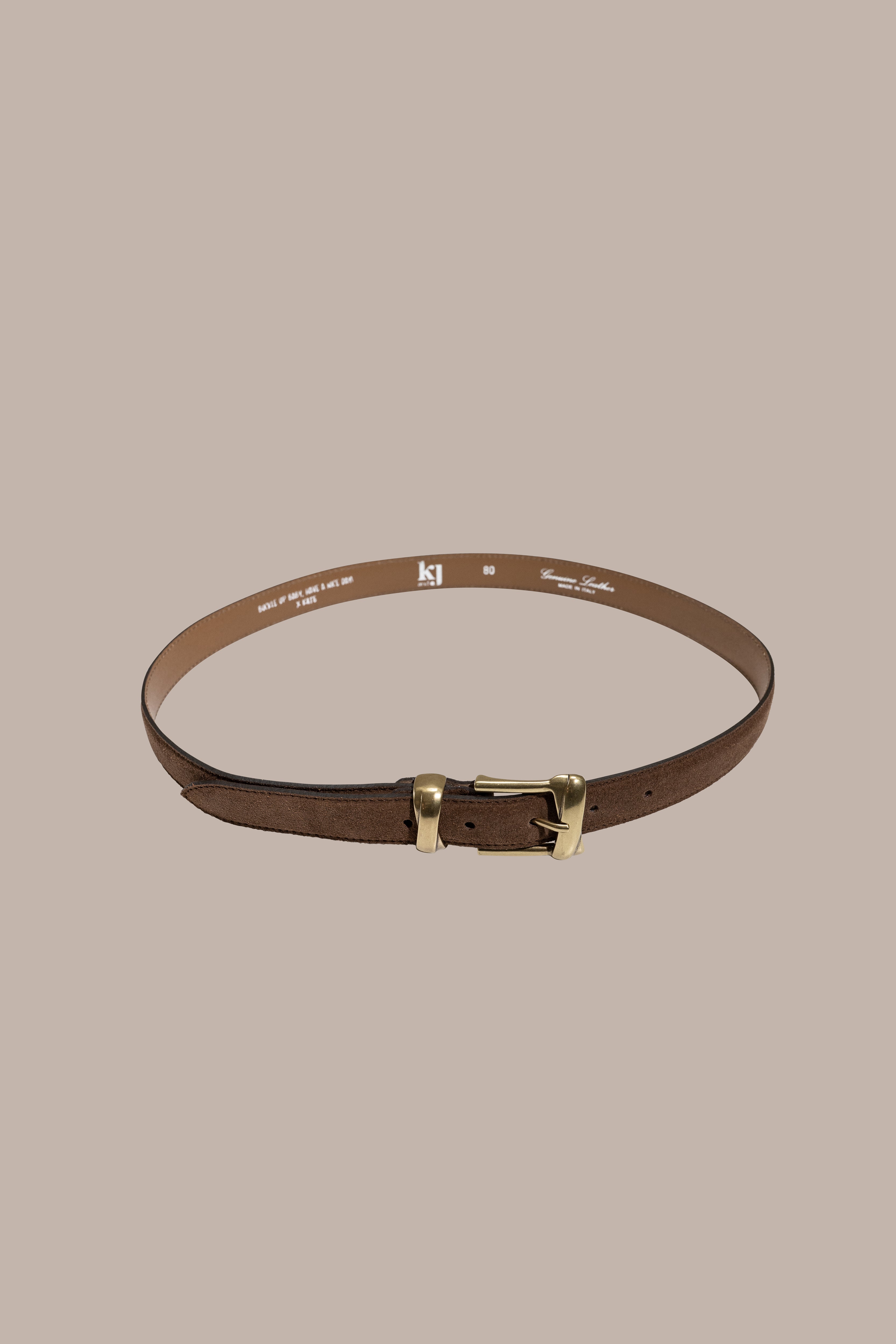 WILBUR suede belt