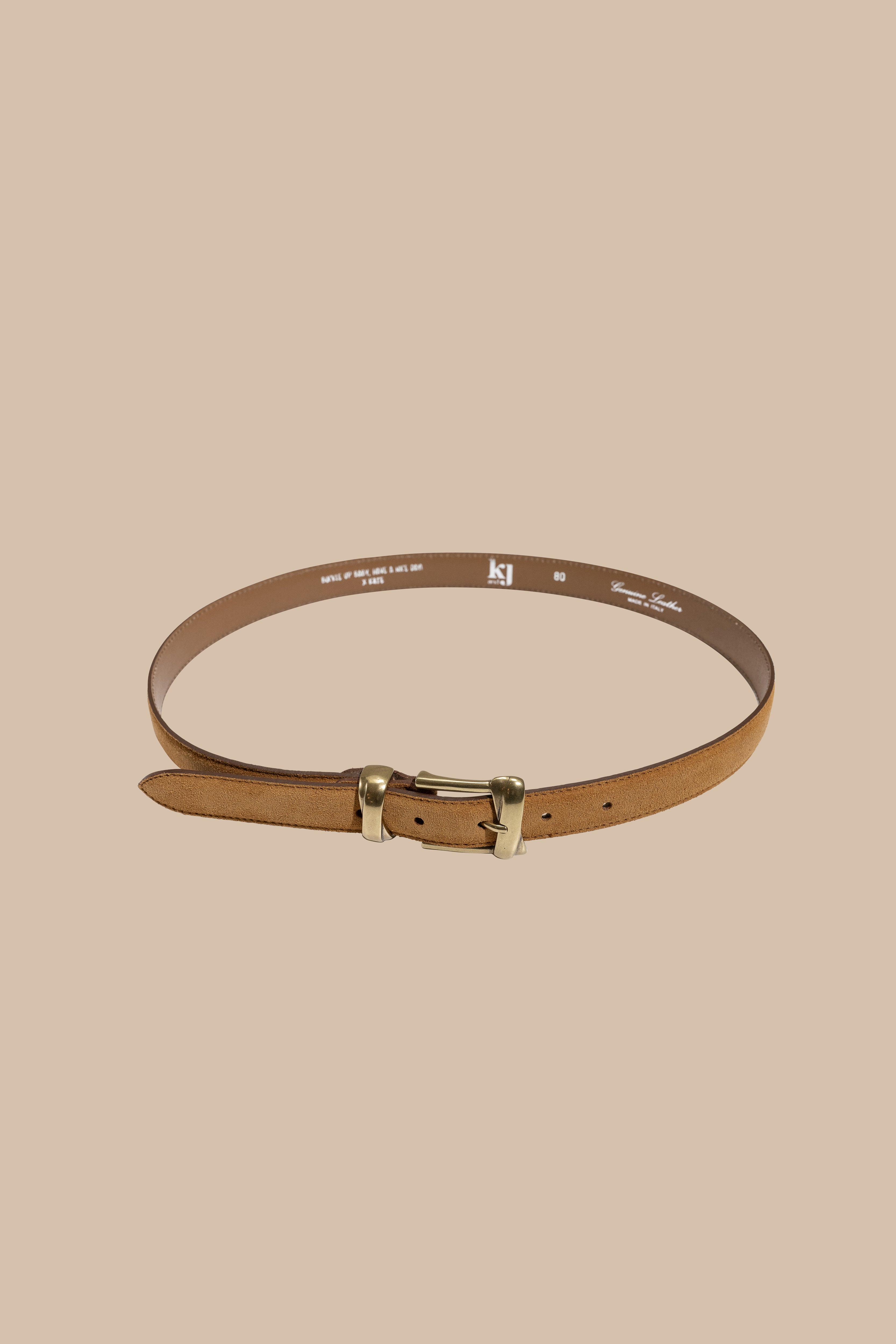 WILBUR suede belt