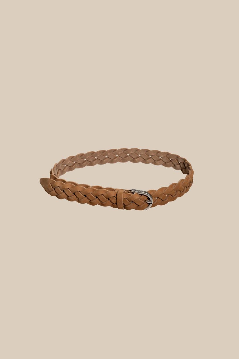 WILLOW nabuk leather belt