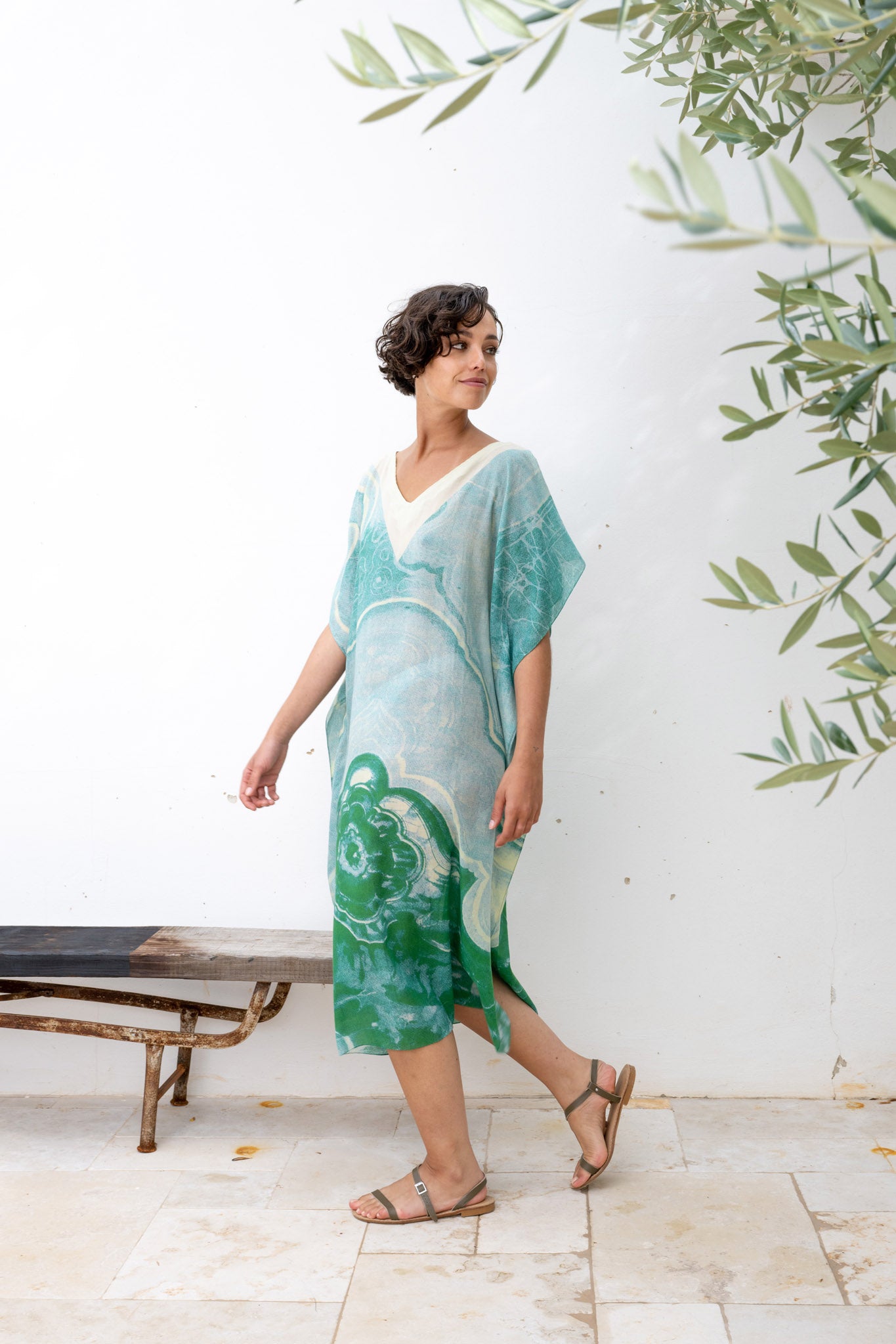 PALMER cotton kaftan