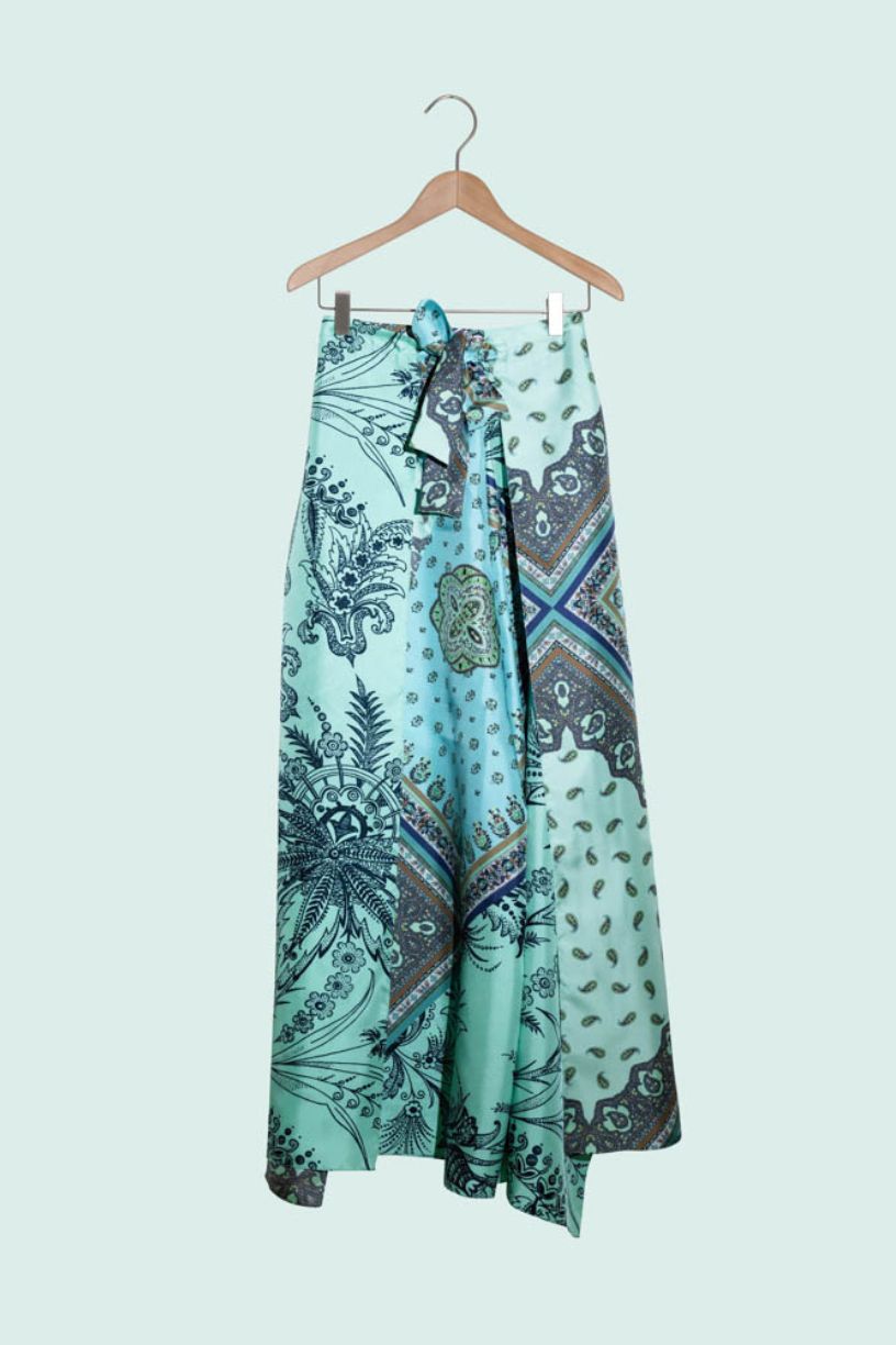 ROSARIO silk pants