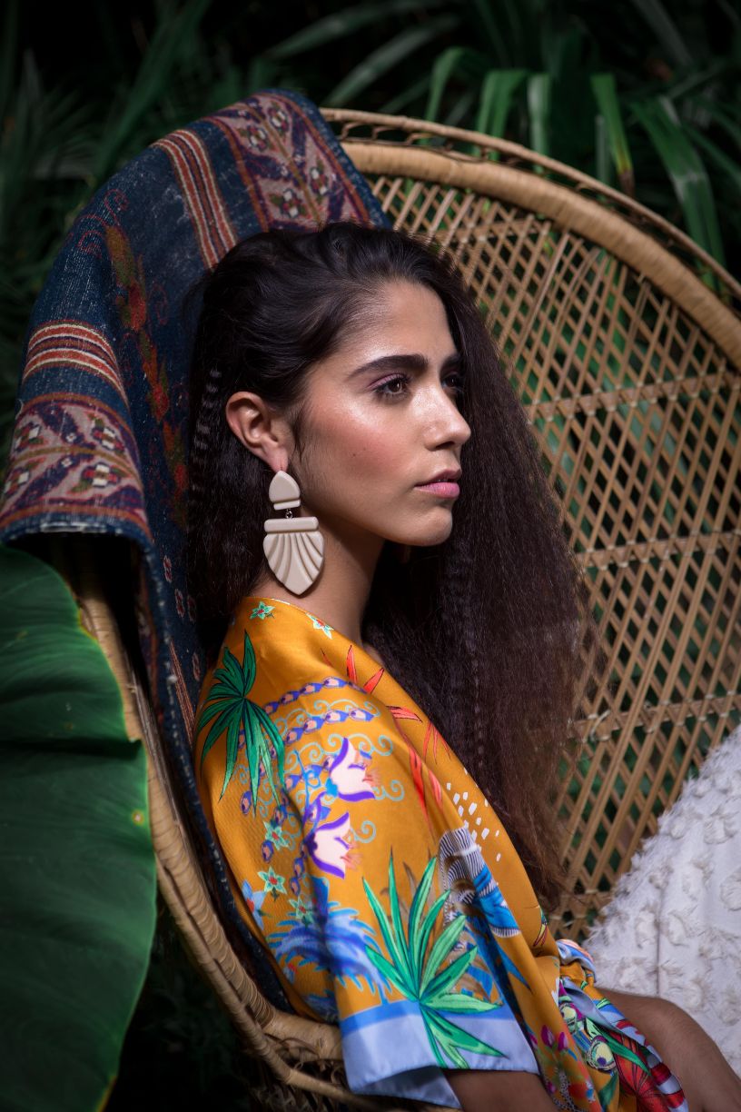 APPOLONIA silk kimono