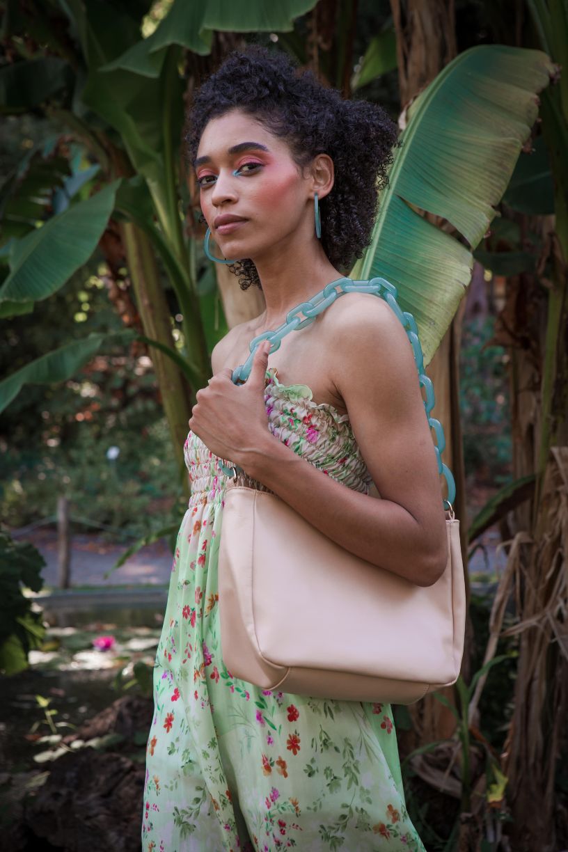 ORNELLA silk skirt