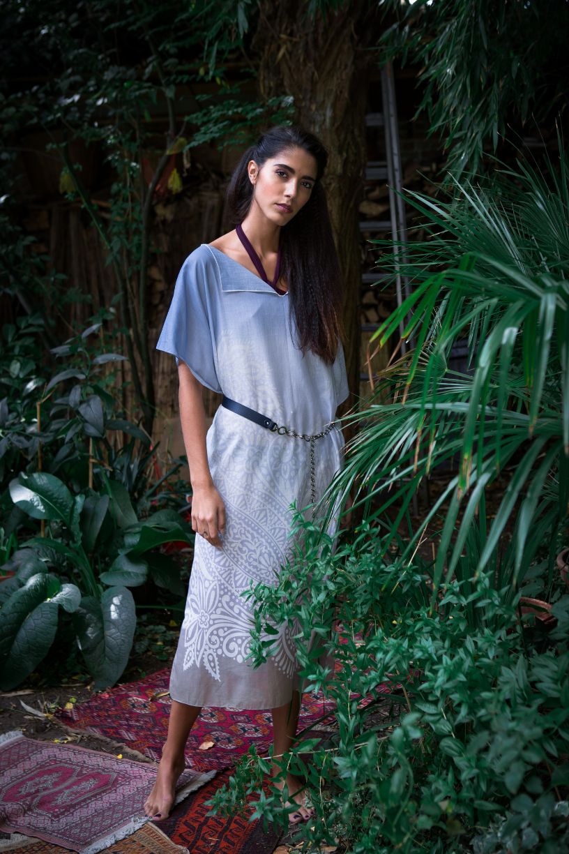 ALLEGRIA cotton kaftan