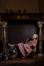 MELISSA silk kaftan dress