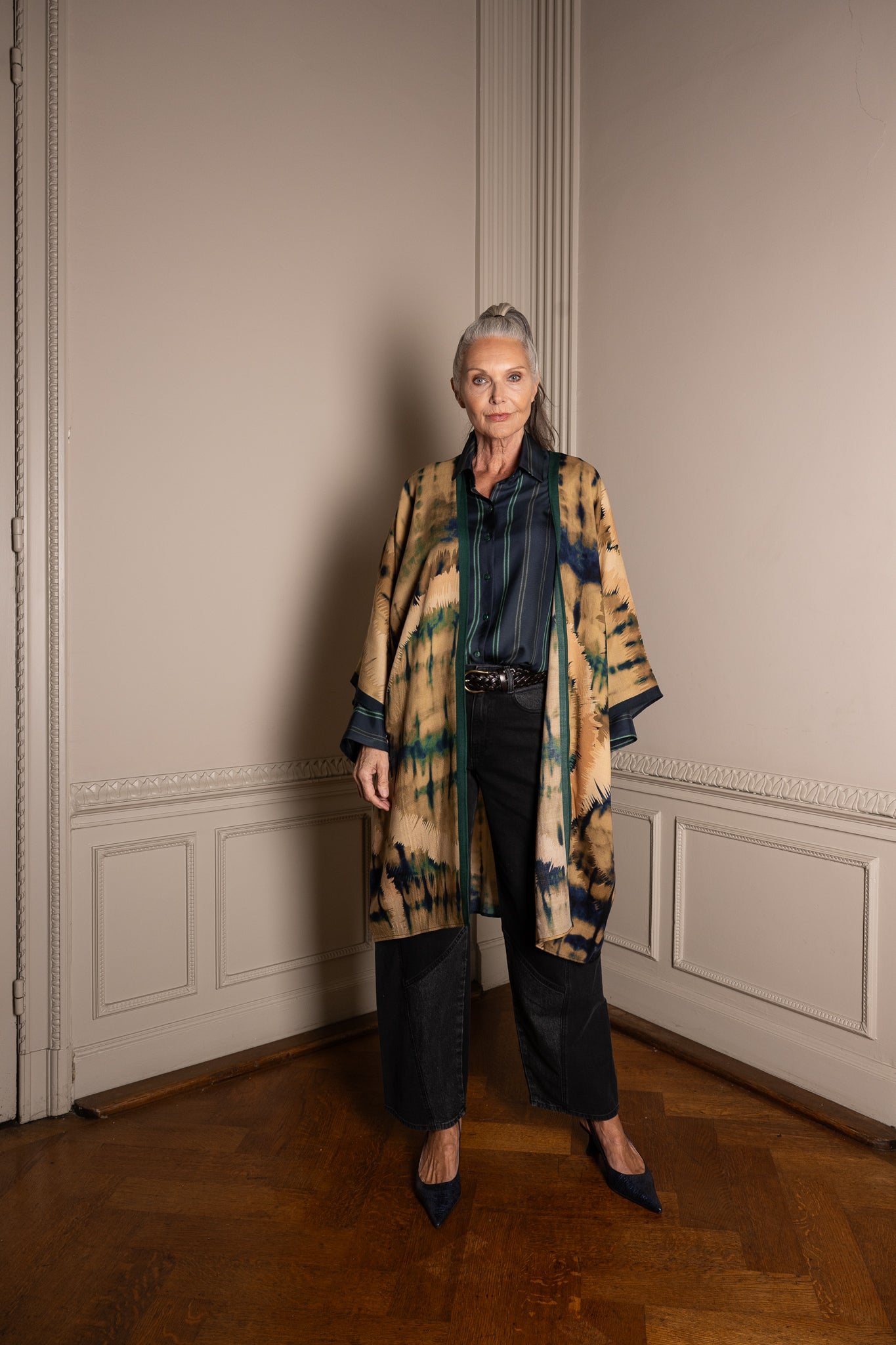 LENNOX wool kimono