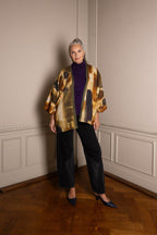 LENNY wool kimono