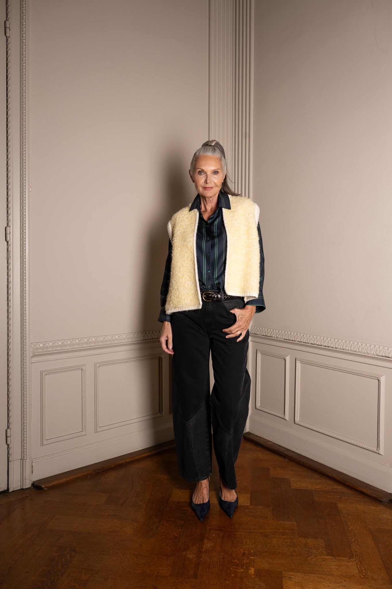 OSLO BIG knitted vest