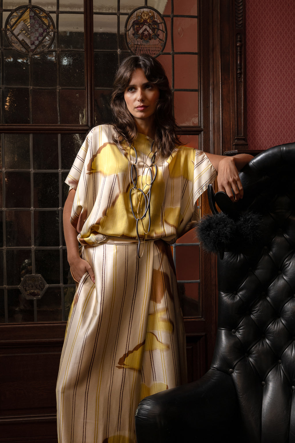 MONTY silk blouse