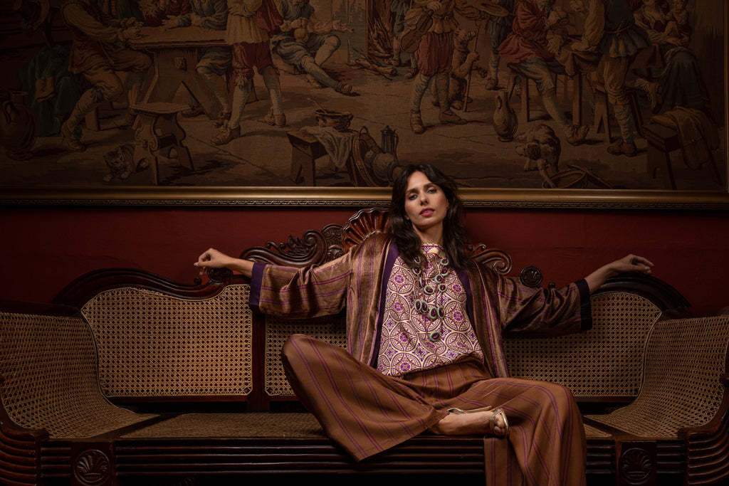 MERCER silk blouse