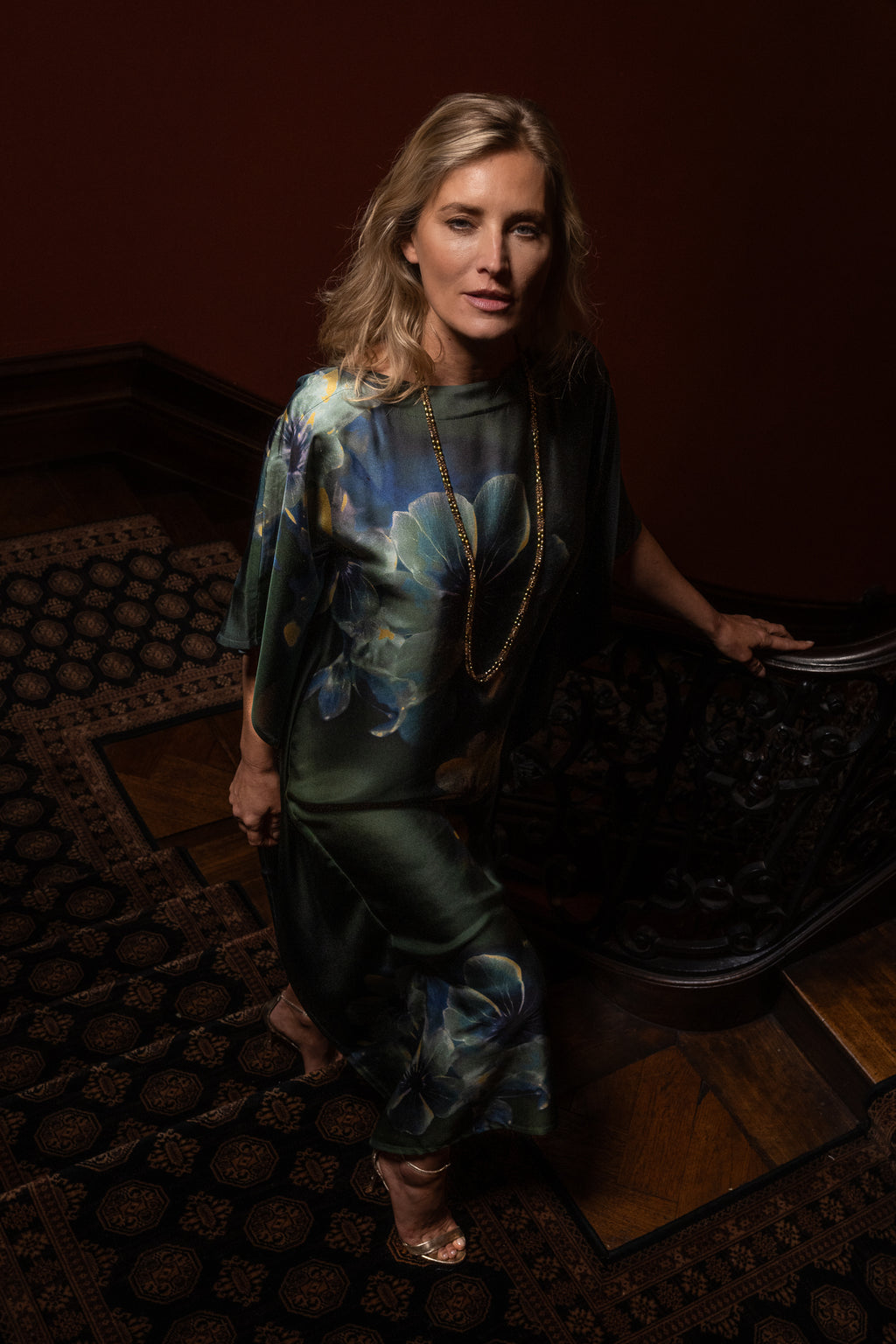 MURCIA silk dress