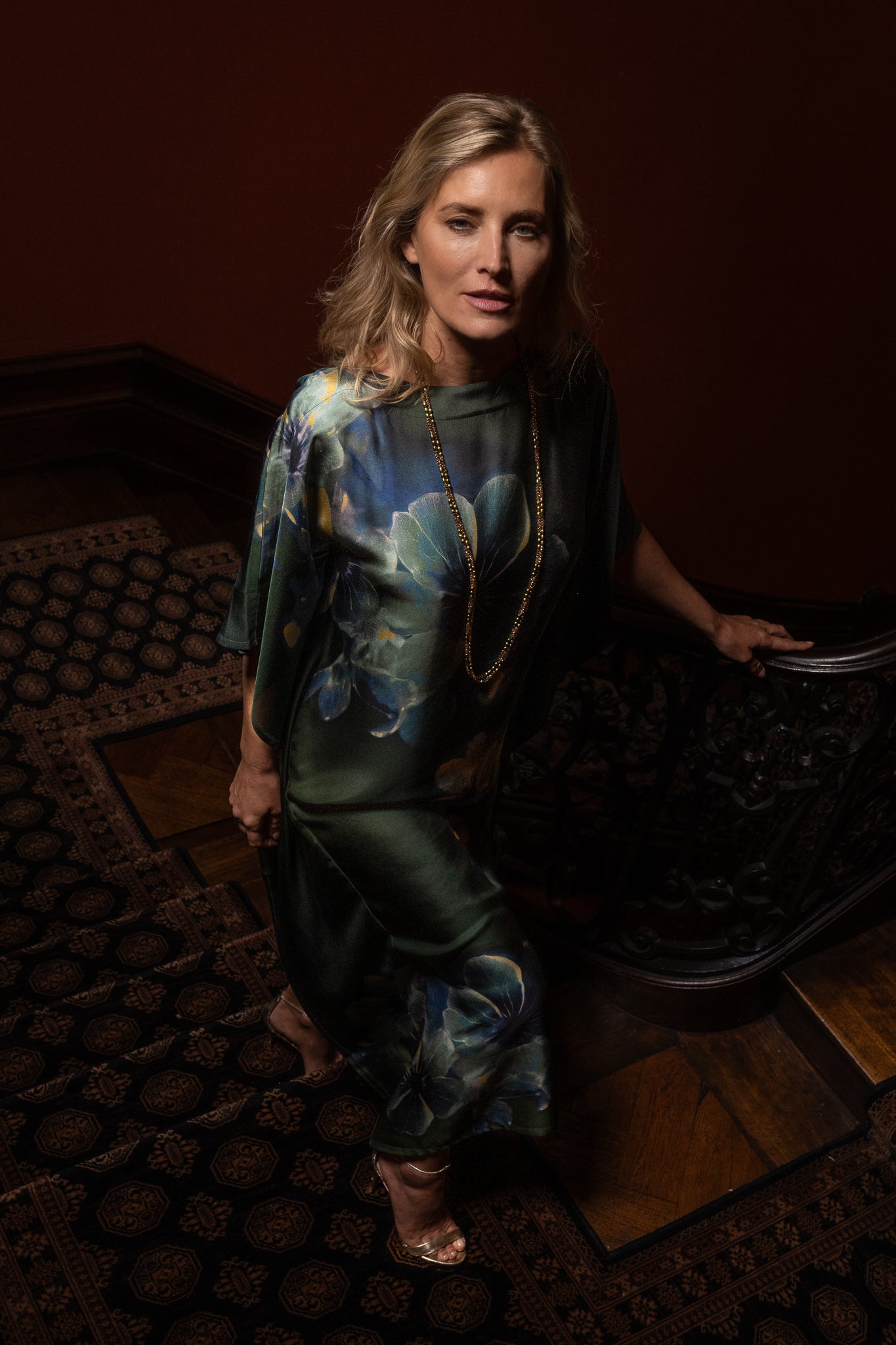 MURCIA silk dress