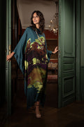 MURRAY silk kaftan dress