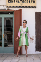 DELPHINE silk kimono