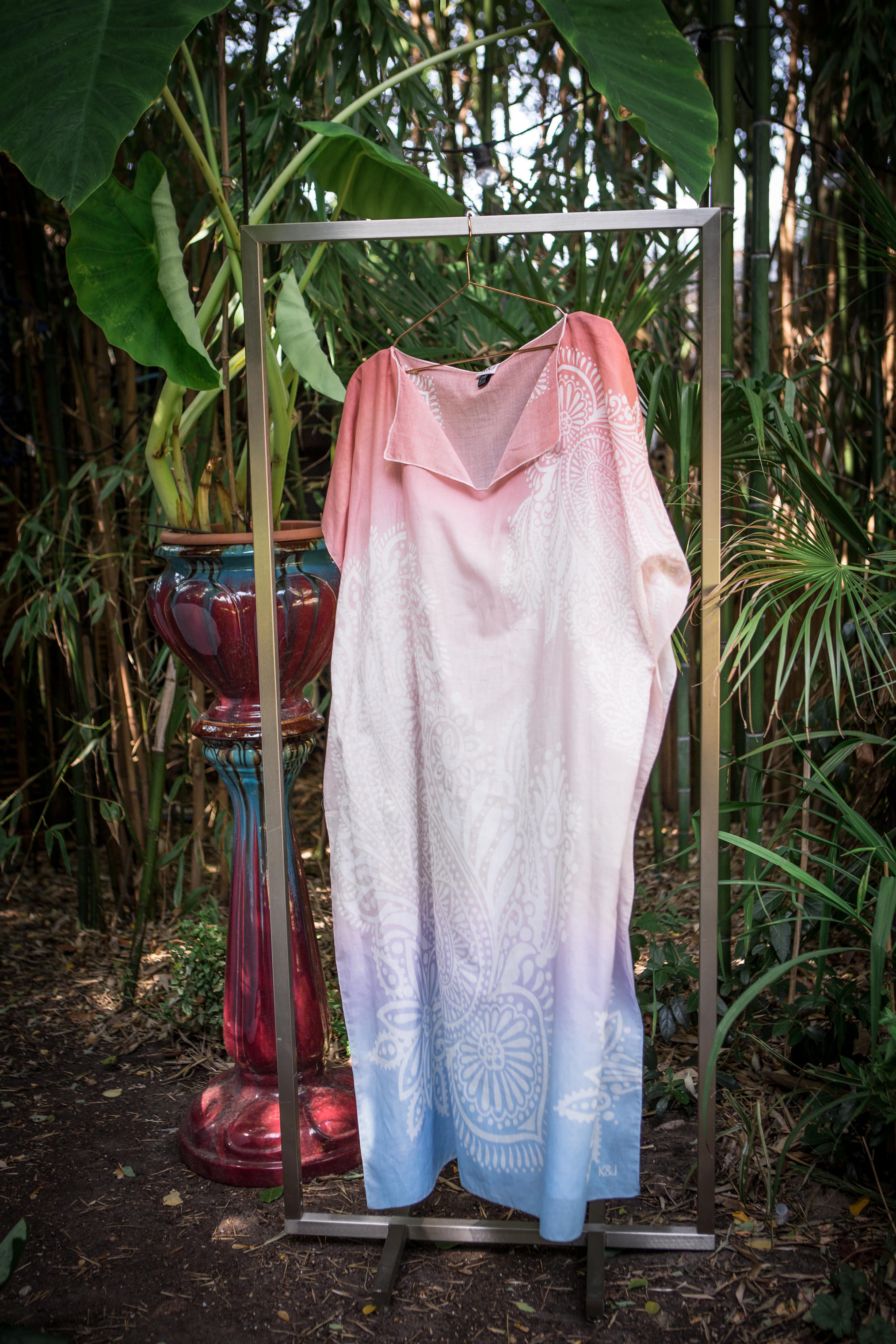 ALLEGRIA cotton kaftan
