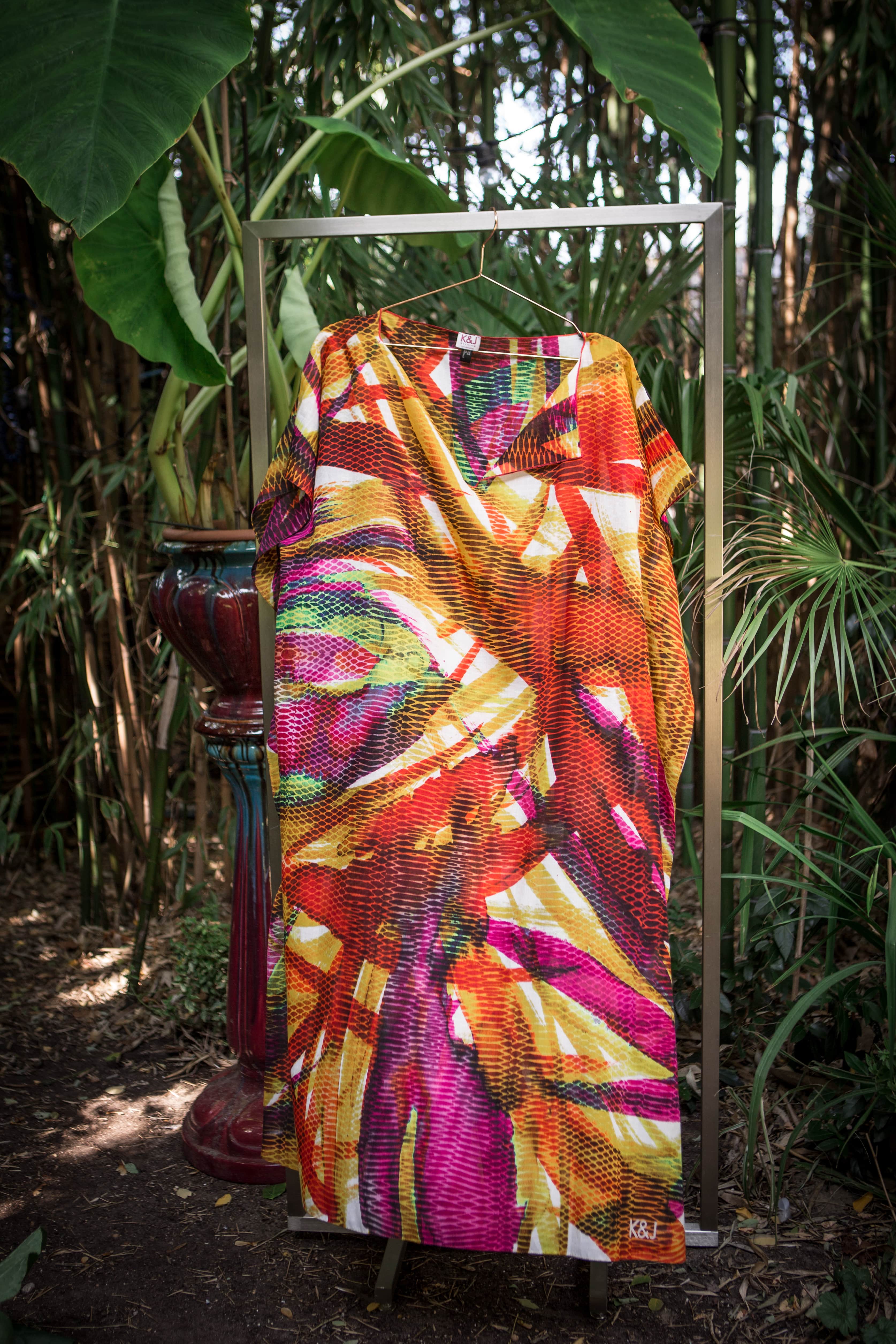 AMANDA cotton kaftan