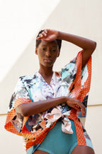 OKSANA silk kimono