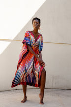 Kaftan en soie ODYSSEA