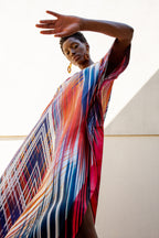 Kaftan en soie ODYSSEA