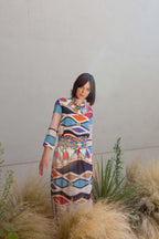 OPALINE silk skirt