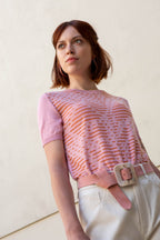 MONA LISA cotton sweater