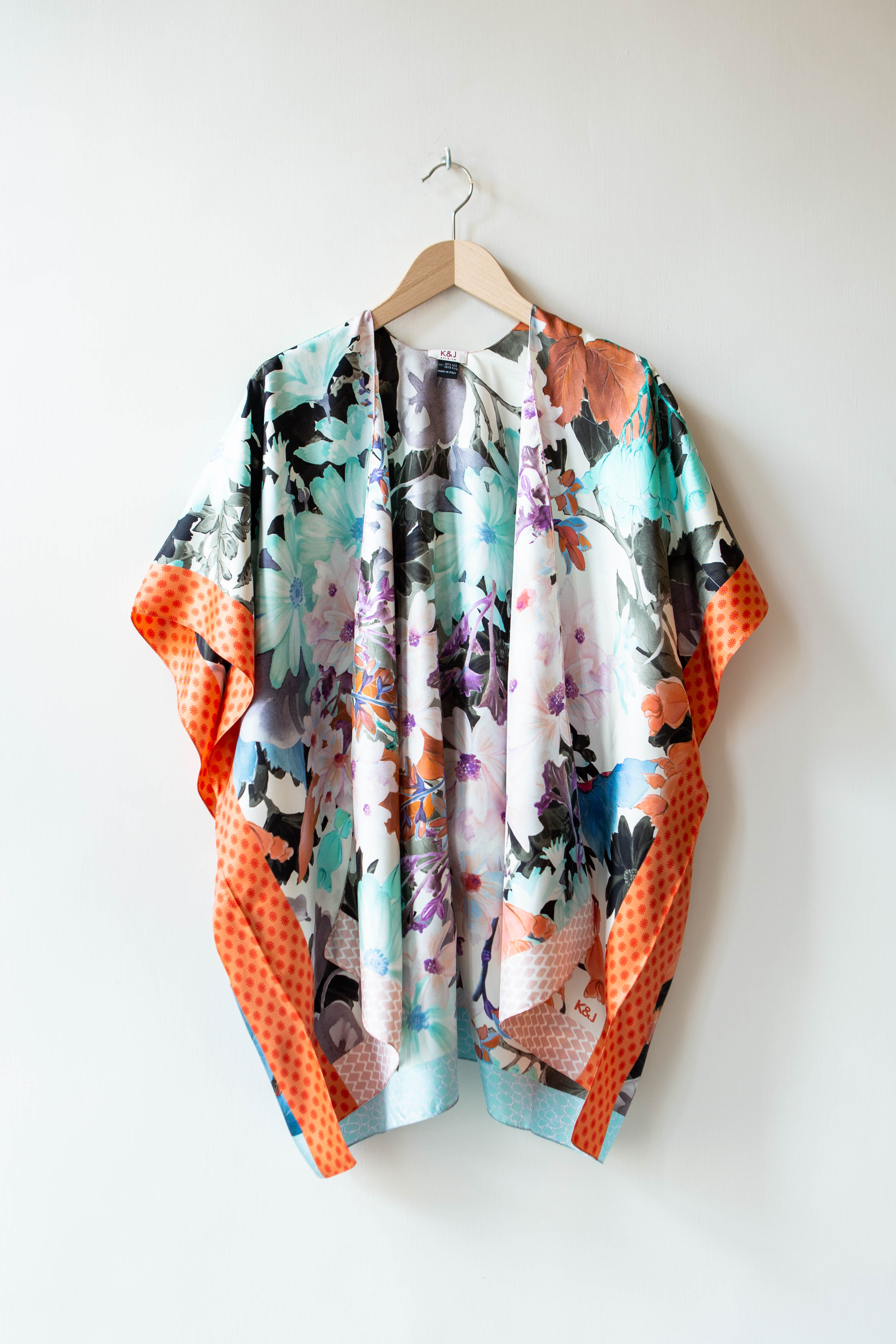 OKSANA silk kimono