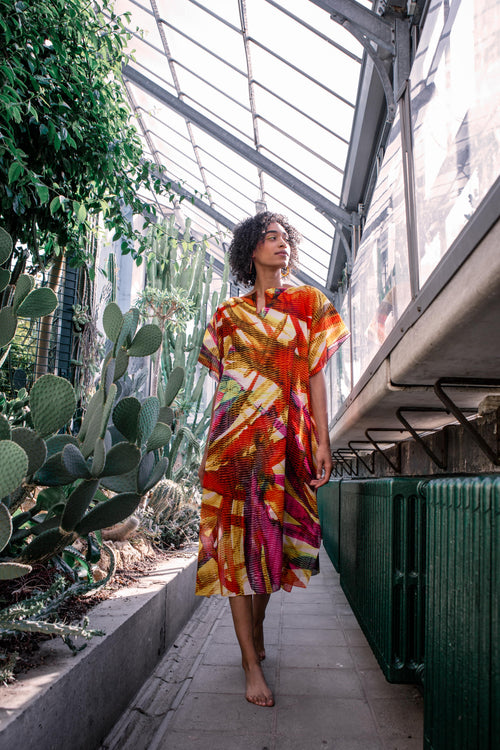 Kaftan en coton AMANDA