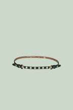 WEIKO suede leather belt
