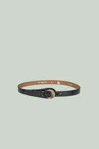 WENKE croco leather belt