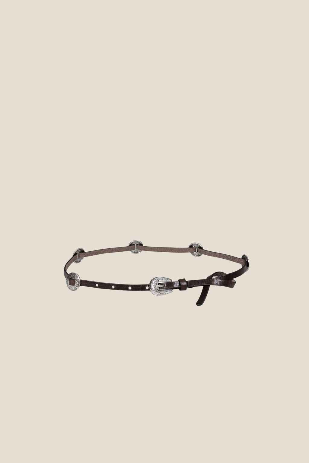 WES leather belt
