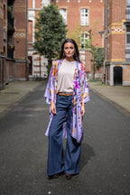 VANESSA silk kimono